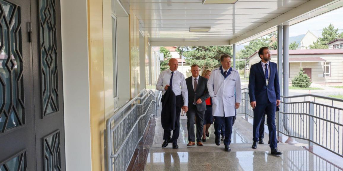 Глава Минздрава России Михаил Мурашко посетил РММЦ в Цхинвале