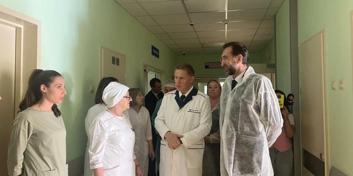 В РММЦ рассказали об итогах осмотра медцентра министром здравоохранения России